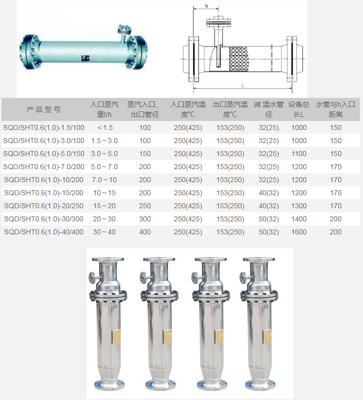 蒸汽减温器